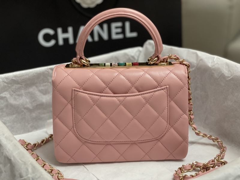 Ch**el top handle bags